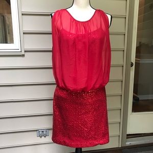 Liliana Sequin Blouson Dress